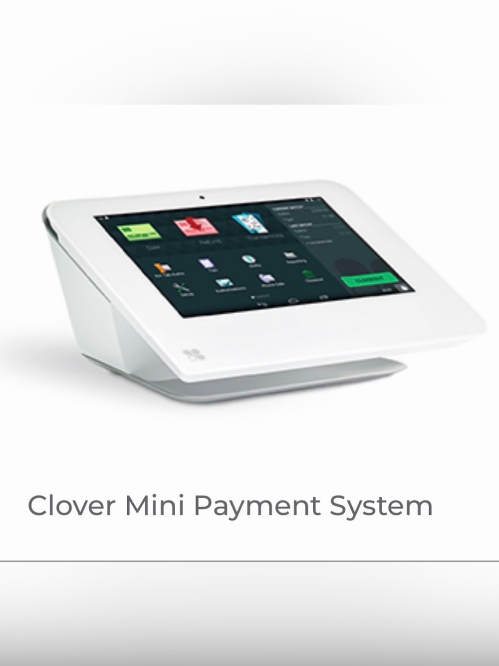 Clover Mini C300 POS  Payment System